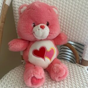 Vintage LOVE A LOT Care Bear plush